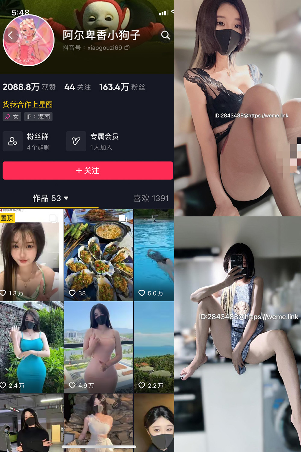 抖音 阿尔卑香小狗子 微密圈 NO.008期 【14P】